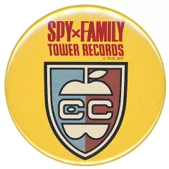 【中古】バッジ・ピンズ ロゴ 「SPY×FAMILY×TOWER RECORDS トレーディング缶バッジ」