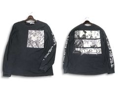 ALLAROUND 長袖Tシャツ - メルカリ