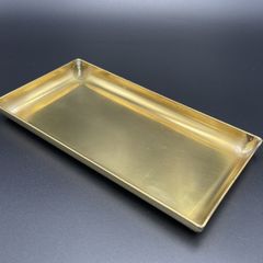 あなた好みに育てる真鍮のトレイ　ハンドメイド　ST00