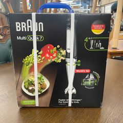 【未開封品】 BRAUN ブラウン MQ7035XG マルチクイック7 HB701AJ ハンドブレンダー フードプロセッサー 泡立て器 デロンギ  平塚店-1Z