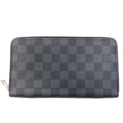 Hn610171  長財布 ルイヴィトン　ダミエ・グラフィット ダミエグラフィット　ジッピーオーガナイザー　N63077 中古・超美品