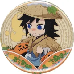 【中古】バッジ・ピンズ 冨岡義勇(ノーマル) 「鬼滅の刃×ufotable Cafe/マチ★アソビCAFE ハロウィンイベント2022 ランダム缶バッジA」