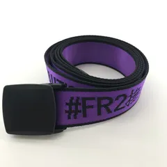 限定【未使用】FR2 エフアールツー ガチャベルト 撫子 京都 紫 パープル 2025年最新】FR2のガチャベルトです！の人気アイテム - メルカリ