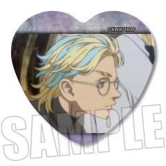 【中古】バッジ・ピンズ M.灰谷竜胆 メモリーズハート缶バッジ 「東京リベンジャーズ」