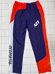 ハ2501-5-3585 アシックス　asics スポーツパンツ　紫　L