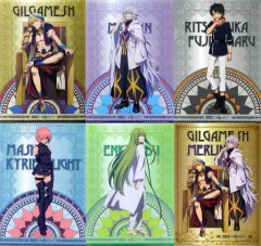 【中古】クリアファイル 全6種セット A4描き下ろしクリアファイル 「ココス×Fate/Grand Order -絶対魔獣戦線バビロニア-×ウルクの饗宴キャンペーン」 メニュー注文特典第1弾