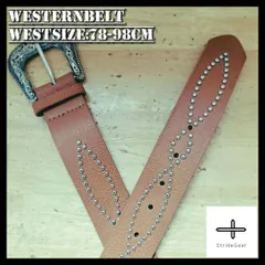 スタッズ ウエスタンベルト 古着 アメカジ y2k HTC ヴィンテージ アンティーク ストリートナロー レトロ クラシック アンティーク調 ターコイズ ウエスタン ベルト パンク レザー ベルト グランジ ビンテージ ビジネス 高級 メンズ レディース