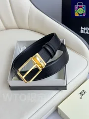 【今日特価】Montblanc モンブラン レザーベルト
