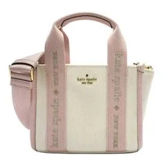 ケイトスペード ニューヨーク kate spade NEW YORK キャンバス キップ ミニ トート 斜め掛け 2WAY KL062 650 アウトレット レディース
