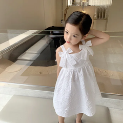 送料無料！ワンピース キッズ 夏服 子供服 女の子 ベビー服 ノースリーブワンピース チュール 子ども服 ジュニア おしゃれ かわいい