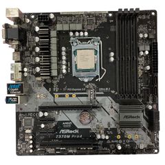 ★送料無料★ジャンク品★マザーボード ASRock Z370M Pro4★Intel Corei7-8700★CPU付き★