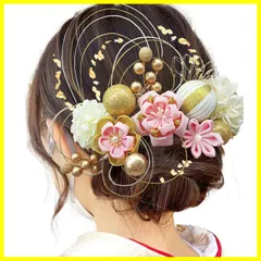 【数量限定】振袖 着物 かんざし 袴 ヘアーアクセサリー 和服 結納 人気 卒業式 髪飾り 浴衣 入学式 七五三 結婚式 成人式 つまみ細工 発表会 [JZOON]