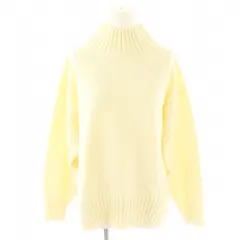 ロペピクニック ROPE Picnic 22AW バックスリットニットプルオーバー 長袖 ハイネック M アイボリー /MF ■OS