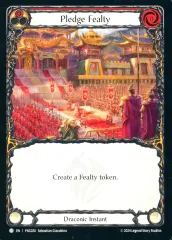 【中古】Flesh and Blood FNG020[C]：Pledge Fealty/忠義の宣誓