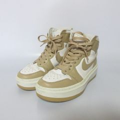 良品 NIKE ナイキ WMNS AIR JORDAN 1 ELEVATE HIGH スニーカー DN3253-121 24cm ベージュ ホワイト レディース 古着 中古 USED