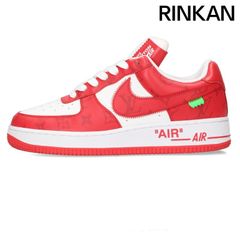 ルイヴィトン ×ナイキ NIKE  AIR FORCE 1 LOW モノグラムレザーローカットスニーカー メンズ 7
