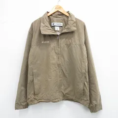 XL/古着 コロンビア 長袖 ジャケット メンズ 00s ワンポイントロゴ 茶系 ブラウン 25sep25 中古 アウター ジャンパー ブルゾン