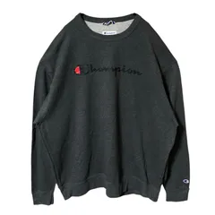 グレー トレーナー オーバーサイズ チャンピオン 2XL メンズ 古着 長袖