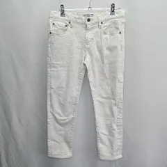 ◇ Θ B:MING by BEAMS デニムパンツ サイズS ホワイト レディース E  【1410100048649】