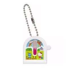 【中古】キーホルダー ハローキティ 砂時計 「サンリオキャラクターズ レトロミニチュアチャーム2」