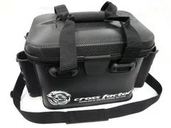 クロスファクター(CROSS FACTOR) EVAタックルバッグ（ロッドスタンド付） AEK905  バッカン ロッドホルダー 釣具入れ 道具入れ 釣り 磯釣り 波止釣り 船釣り 防水