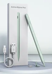 【特売】iPad 2018-2024用 ペンシル 傾き感知/磁気吸着機能対応/超高感度/リターンボタン/バッテリー残量表示 iPadペン 誤作動防止機能対応 軽量 耐摩 USB C充電式 apple pencil 2018年以降iPad/iPad Pro/iP
