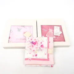ジルスチュアート ハンカチ・ハンドタオル 3点セット 未使用 ブランド まとめて レディース JILLSTUART