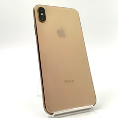 【全額返金保証】【最速発送】Apple iPhone XS Max 256GB ゴールド Softbank 白ロム 動作確認済 80%
