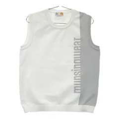 サイズ：M MUNSING WEAR マンシングウェア  半袖 メッシュニットセーター  ホワイト系 [240101431593] ゴルフウェア レディース ストスト 楽天市場】MUNSING WEAR マンシングウェア 半袖 メッシュニット