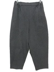 最終お値下げ 芽風 パンツ センソユニコ Sensounico センソユニコ 芽風 生成グレー抽象柄 フレアパンツ