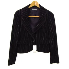 スコットクラブ テーラードジャケット 未使用 ストレッチ ブランド アウター 黒 レディース Fサイズ ブラック SCOTCLUB