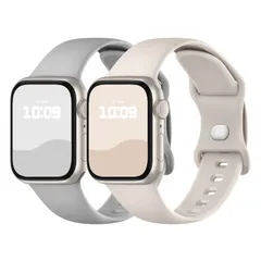 新品 コンパチブル Apple Watch バンド 41mm 40mm 38mm 42mm アップルウォッチ バンド シリコン製 スポーツバンド iwatch Series 10/9/8/7/SE/6/5/4/3/2/1 交換ベルト 通気 柔らかい 防水 耐衝