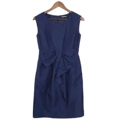 STRAWBERRY-FIELDS ストロベリーフィールズ 通年★ ワンピース タイトドレス フォーマルドレス Sz.F レディース ネイビー