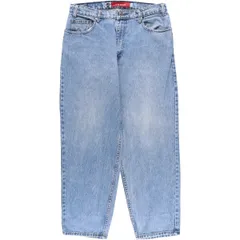 古着 90年代 リーバイス Levi's SILVER TAB シルバータブ LOOSE ルーズ テーパードデニムパンツ メンズw33相当 ヴィンテージ/evb030086