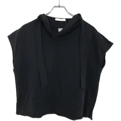 ASTRAET アストラット 22SS コットンスカーフノースリーブカットソー 5417-271-0162 ブラック