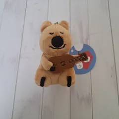 韓国雑貨【Dinotaeng】ダイノテン Ukulele Quokka Keyring　キーリング
