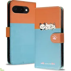 Reddylin 対応 Google Pixel 9A ケース 手帳型 かわいい猫 グーグルピクセル9a ケース 手帳型 財布型 Google pixel 9a スマホケース Googleピクセル9aケース TPU素材 全面保護 カード収納 pixel9a 