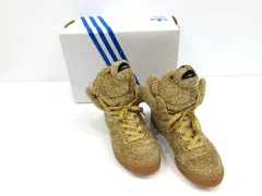 希少！♦️テディベア♦️adidas JEREMY SCOTT スニーカー シルバー 中古・古着通販】adidas (アディダス) JEREMY SCOTT (ジェレミー
