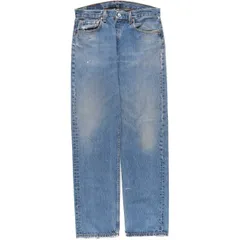 古着 00年代 リーバイス Levi's 501 ストレートデニムパンツ USA製 レディースXL(w33)相当/evb029526