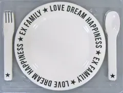 EX FAMILY プラスチック食器セット　ファンクラブ特典 EX FAMILY プラスチック食器セット ファンクラブ特典 EX FAMILY