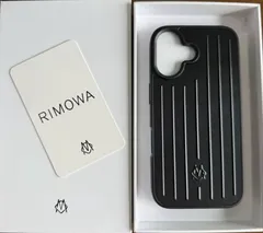新品/未使用/RIMOWA リモワ iPhone 15pro ケース ブラック