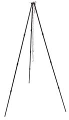 【迅速発送】キャンピングムーン(CAMPING MOON) トライポッド L 焚き火三脚 耐重量15KG 収納ケース付き 4段折り MS-105-BK
