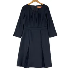 SunaUna スーナウーナ 切替 レースワンピース size表記なし/ネイビー