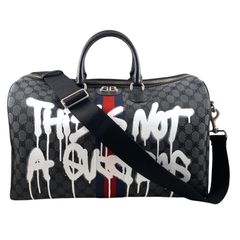 【BALENCIAGA】バレンシアガ ミディアムダッフルバッグ 350個限定 680124 ボストンバッグ メンズ バレンシアガ ザ ハッカープロジェクト グッチ コラボ BALENCIAGA×GUCCI The Hacker Project