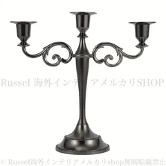 キャンドルホルダー 3本立て燭台 おしゃれ インテリア テーブルデコレーション ブラック キャンドルスタンド 西洋風 パーティ 雑貨 装飾品 ダイニング 4-7
