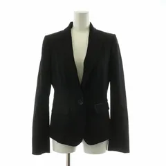 バーバリーブラックレーベル BURBERRY BLACK LABEL テーラードジャケット シングル 40 ブラック D5E1125709 /NQのサムネイル