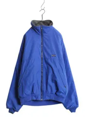 【お得なクーポン配布中!】 80s USA製 ★ パタゴニア シェルド シンチラ ジャケット メンズ L ヴィンテージ アウトドア ナイロン 裏フリース ブルゾン ジャンパー 廃盤