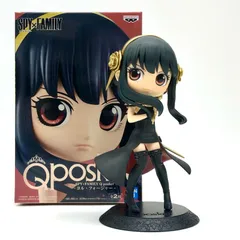 BANDAI - SPY×FAMILY Qposket ヨル・フォージャー フィギュア 武器を構えたドレス姿のフィギュア！バンプレスト「SPY×FAMILY Q