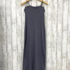 新品【 select MOCA 】ダブルストラップカップ付きリブキャミワンピース
