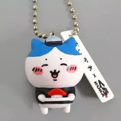 【中古】キーホルダー ハチワレ 「ちいかわ なんか小さくてかわいいやつ×くら寿司 ビッくらポン オリジナルフィギュア」
